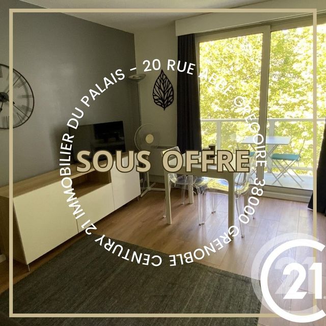 Appartement T2 à vendre - 2 pièces - 29.7 m2 - GRENOBLE - 38 - RHONE-ALPES - Century 21 Immobilier Du Palais